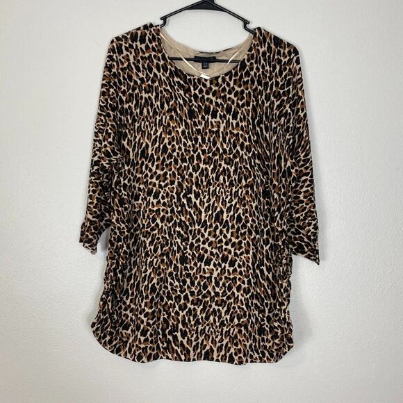 NWT Lane Bryant Leopards Print Sweater 14/16 - Picture 1 of 9